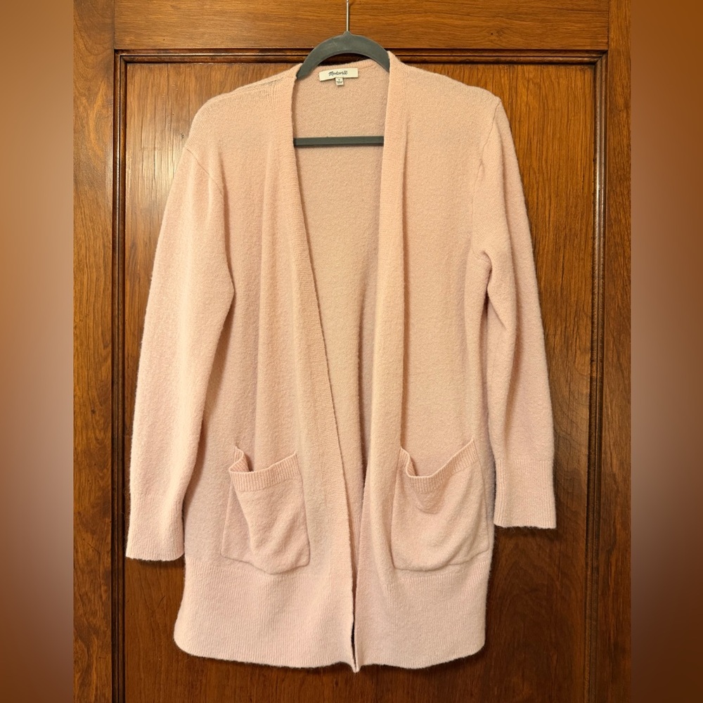 Fuzzy Madewell Cardigan